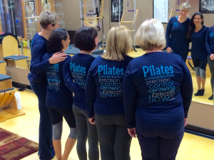 Our Pilates Instuctor-Trainees in Pilates Principles Tees!